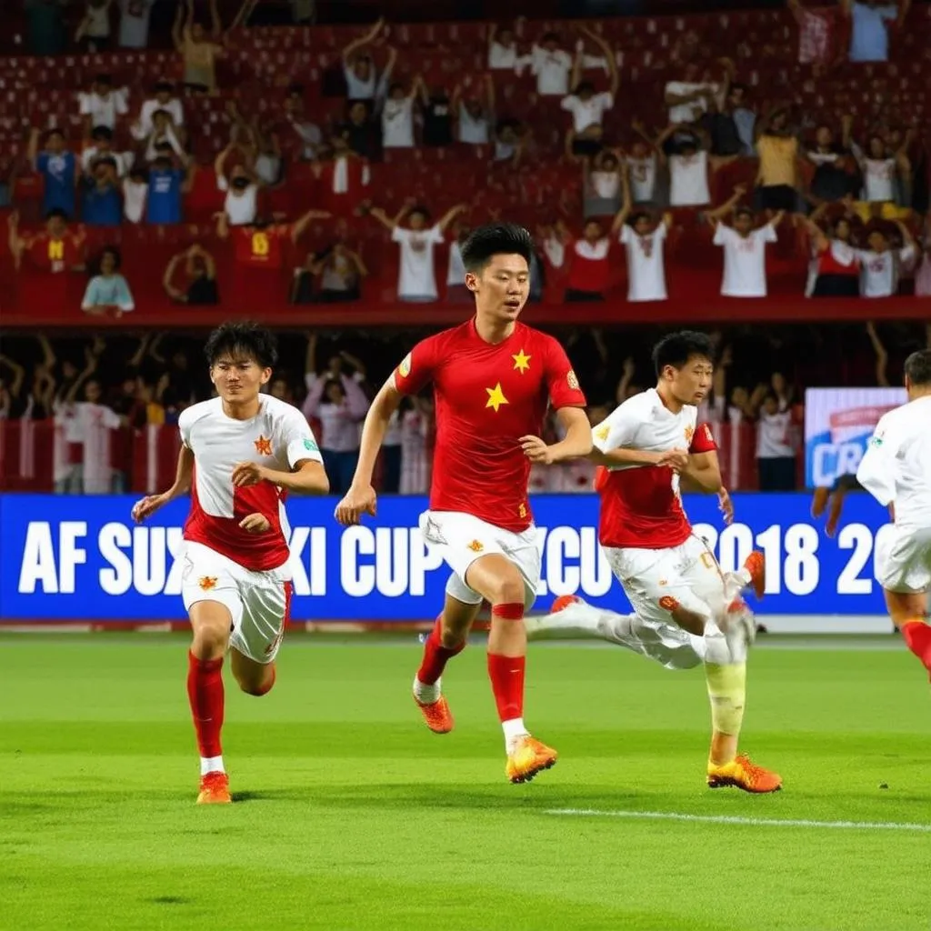 Cầu thủ Việt Nam thi đấu tại AFF Suzuki Cup 2018