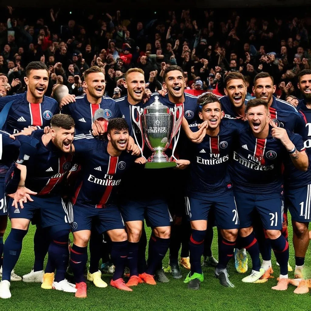 Bóng đá Pháp 2014: PSG chiến thắng