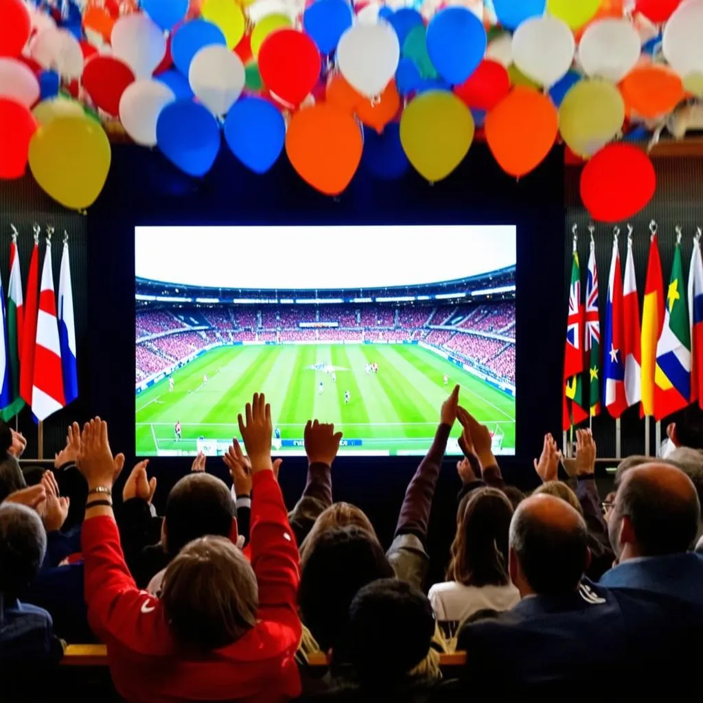 Kết quả bóng đá World Cup dưới bóng bóng