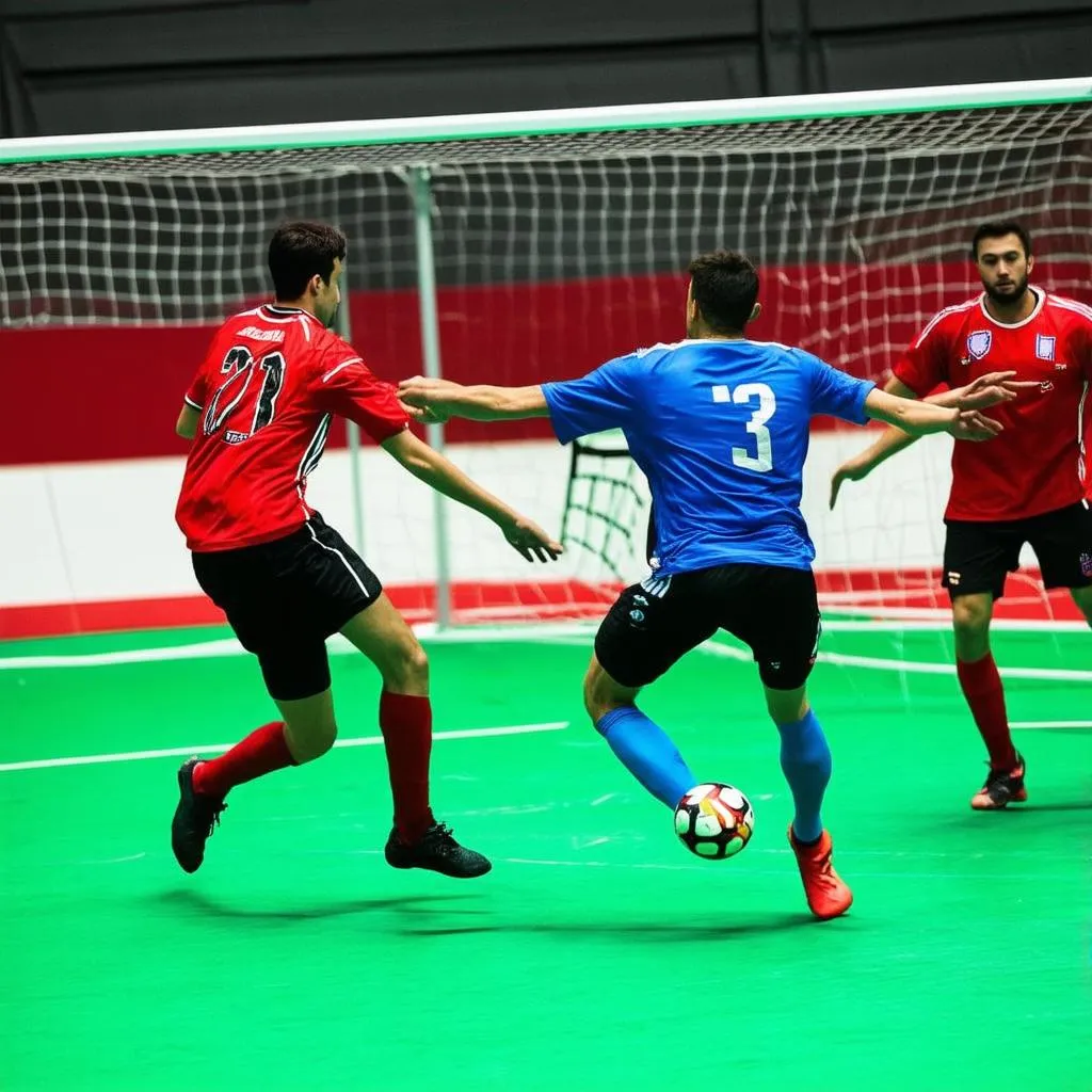 Trận đấu futsal