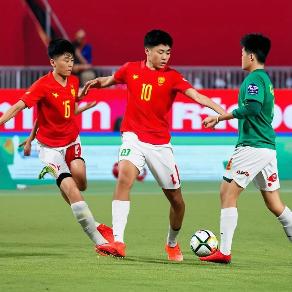 Trận đấu Việt Nam - UAE tại Asiad 2018