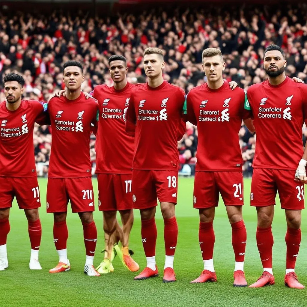 Ảnh bìa bóng đá đẹp đội bóng Liverpool