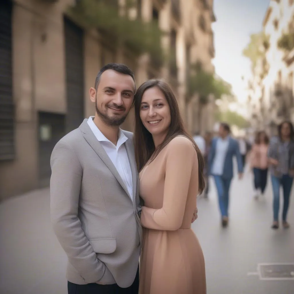 Cặp đôi hạnh phúc tìm thấy tình yêu qua dịch vụ "agencia matrimonial barcelona"