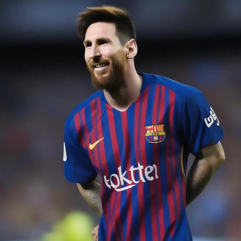 Messi trong áo đấu Barcelona mùa giải 2016