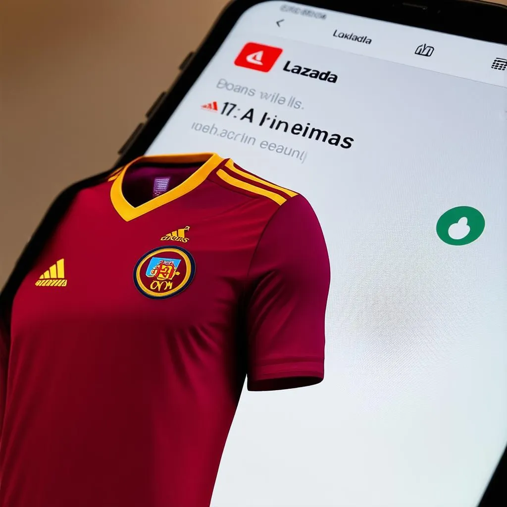 Áo bóng đá AS Roma trên Lazada