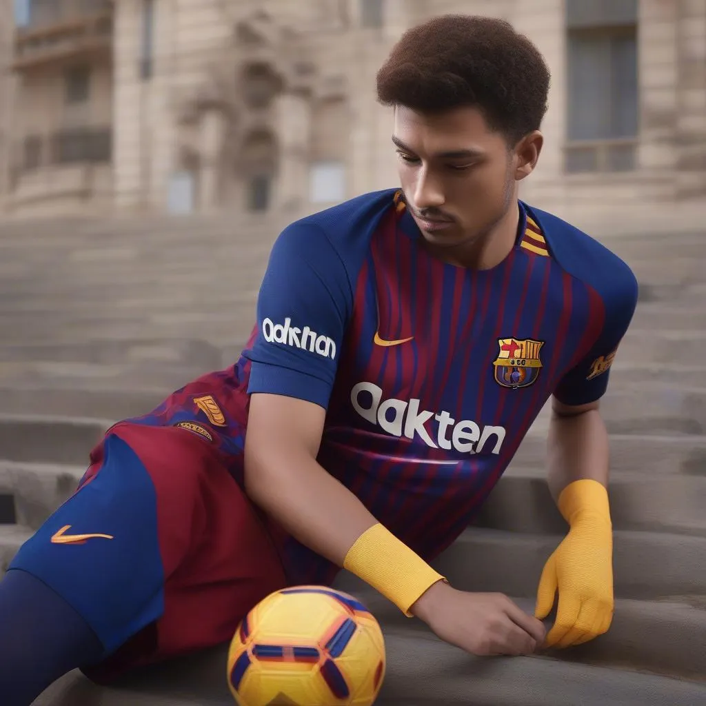 Áo đấu sân nhà Barcelona mùa giải 2019-2020