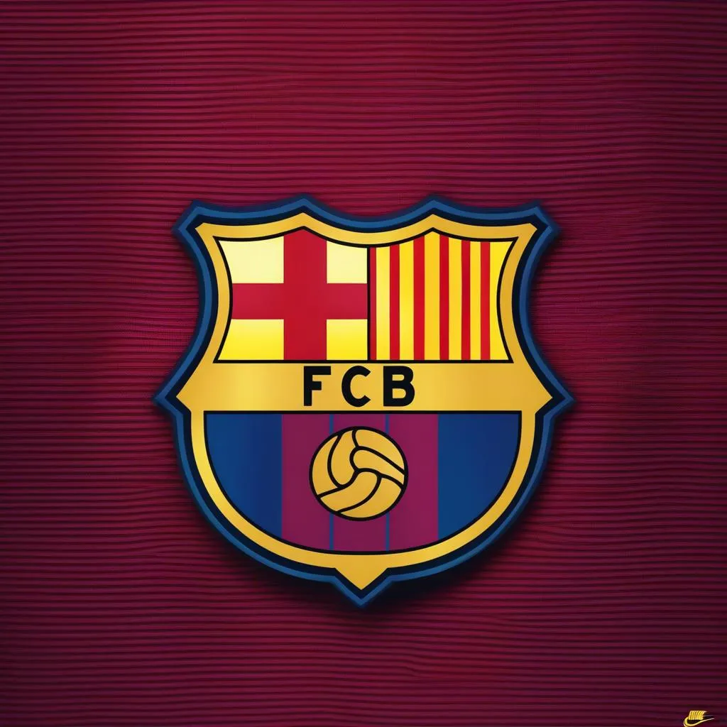 Áo đấu Barcelona logo Nike