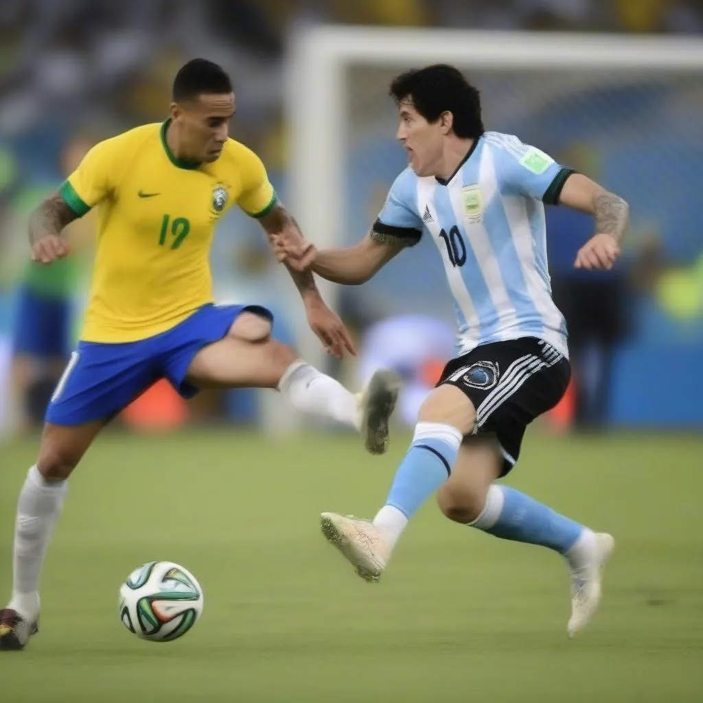 Argentina và Brazil, cuộc chiến của hai ông lớn Nam Mỹ