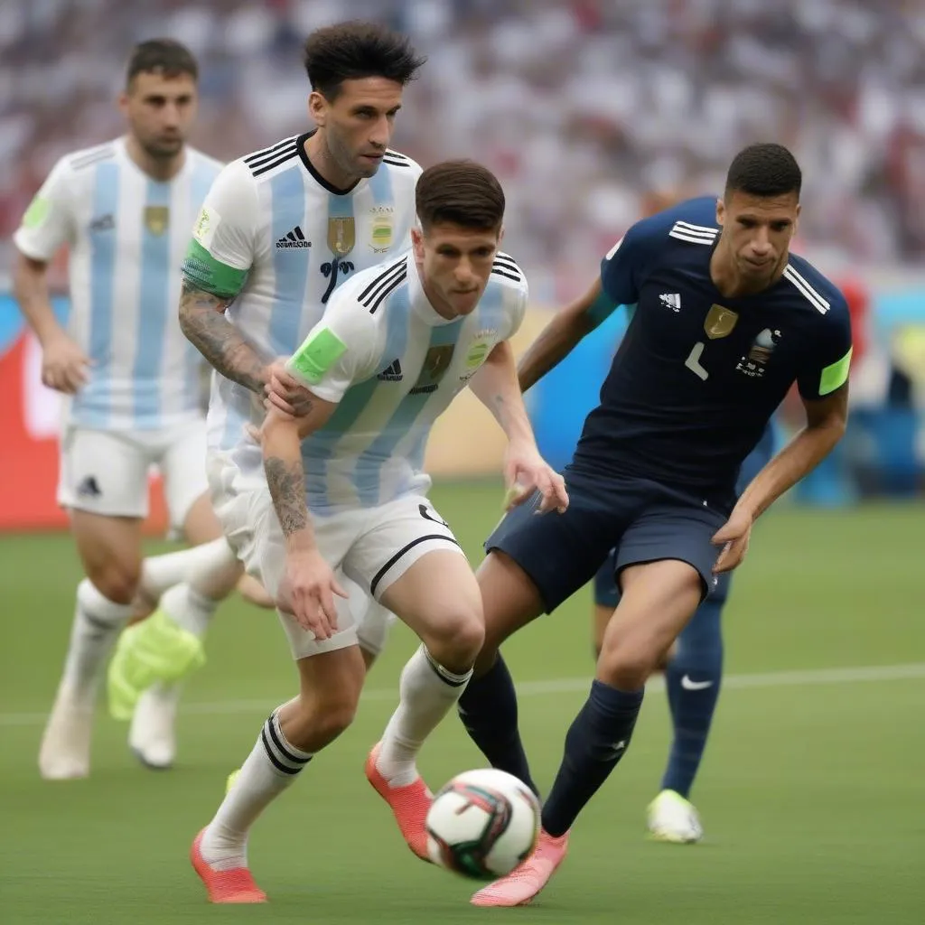 Trận Đấu Giữa Argentina Và Pháp Tại World Cup 2022