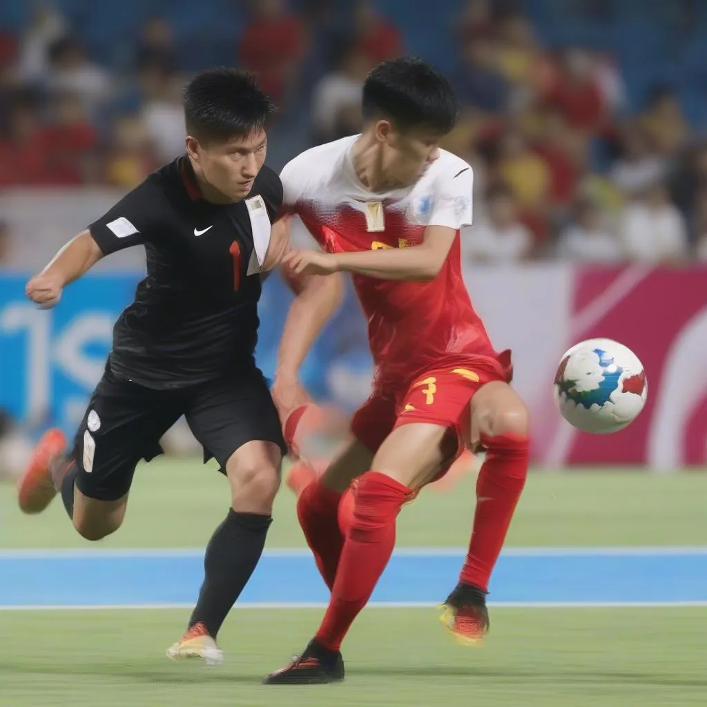 Trận bán kết ASIAD Cup 2018 giữa Việt Nam và Hàn Quốc