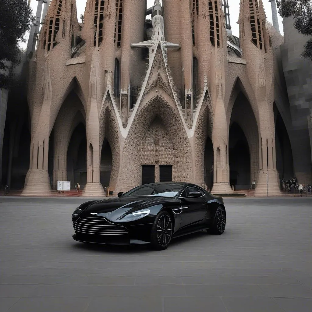 aston martin sagrada familia