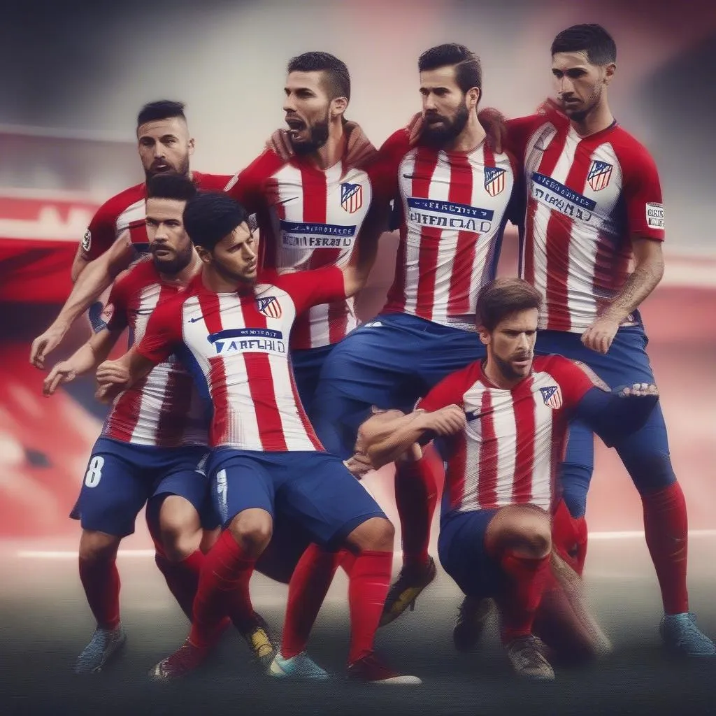 The Atletico Madrid defense is known for its strength and resilience. They are a formidable force, and they are always ready to defend their goal with everything they have. 