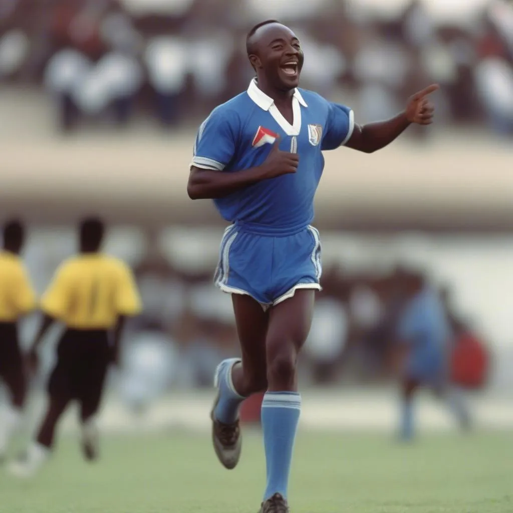 Abedi Pele ghi bàn thắng nhanh nhất lịch sử bóng đá thế giới