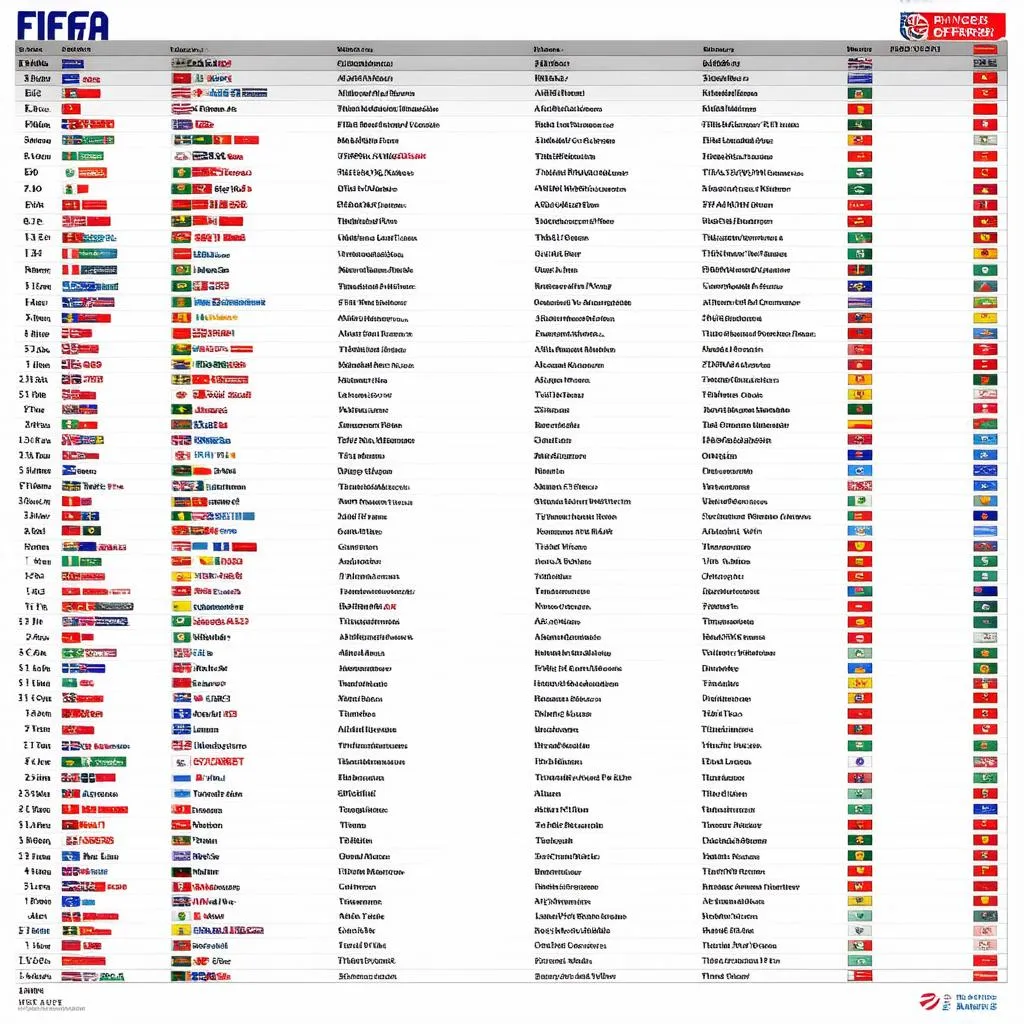 FIFA Rankings