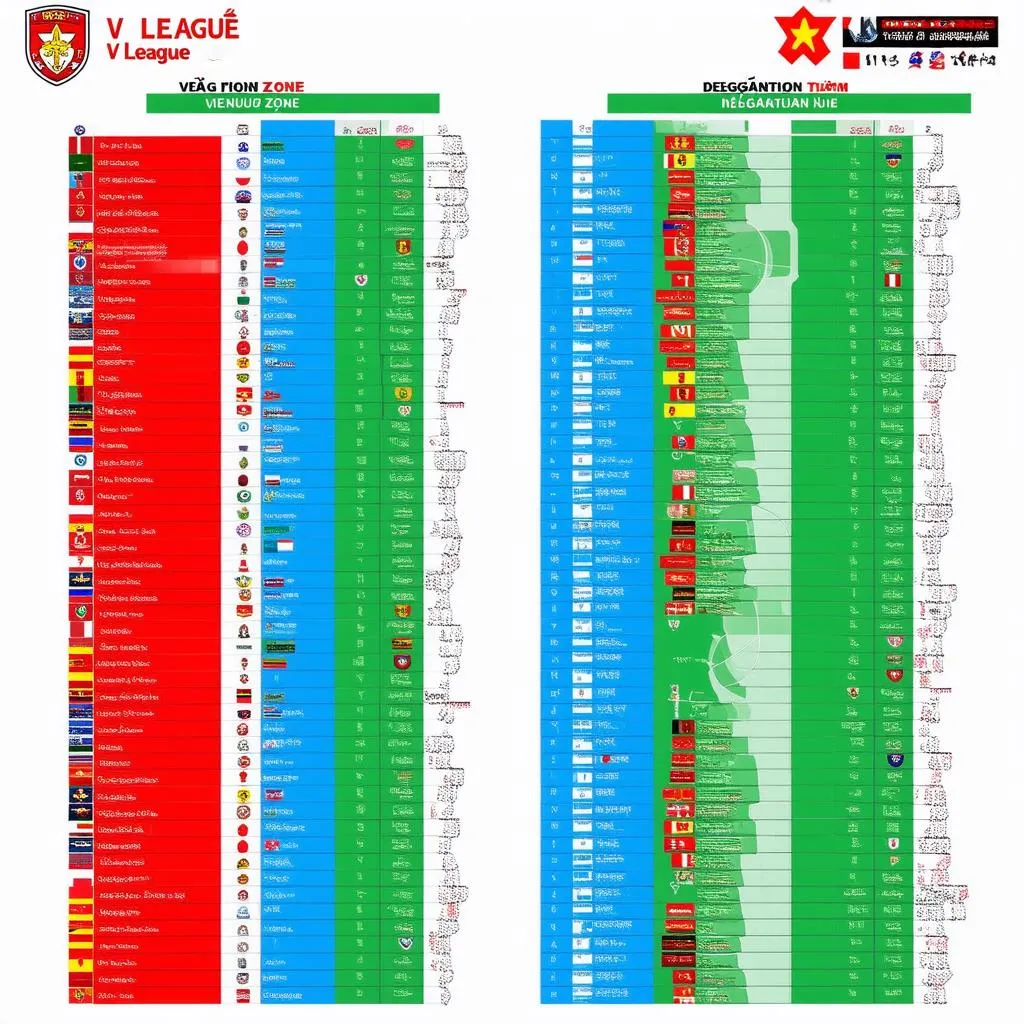 Bảng xếp hạng V.League