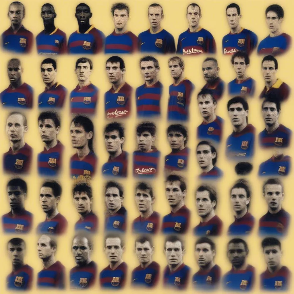 Barcelona 1997 Squad