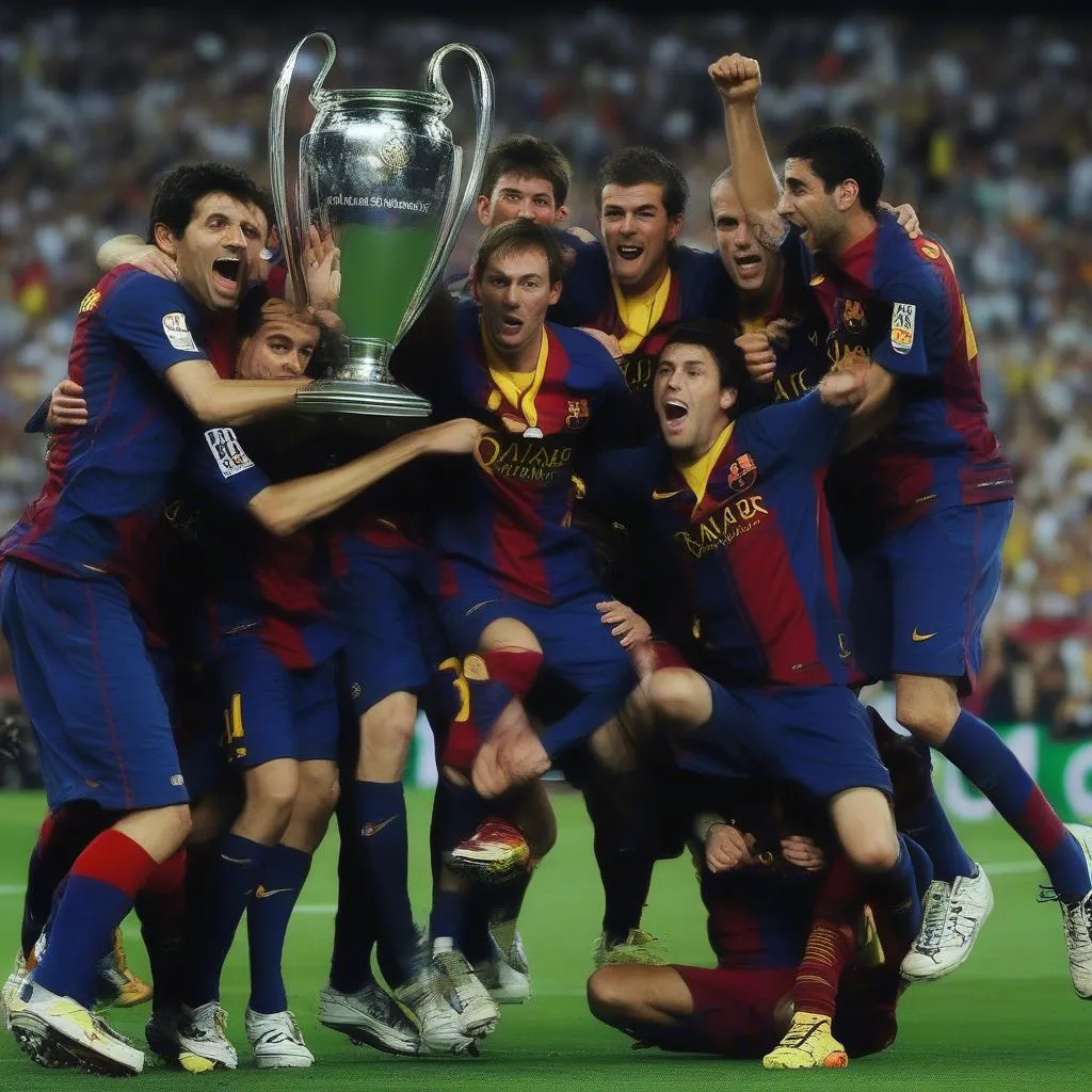 Barcelona 2011 Champions League Victory