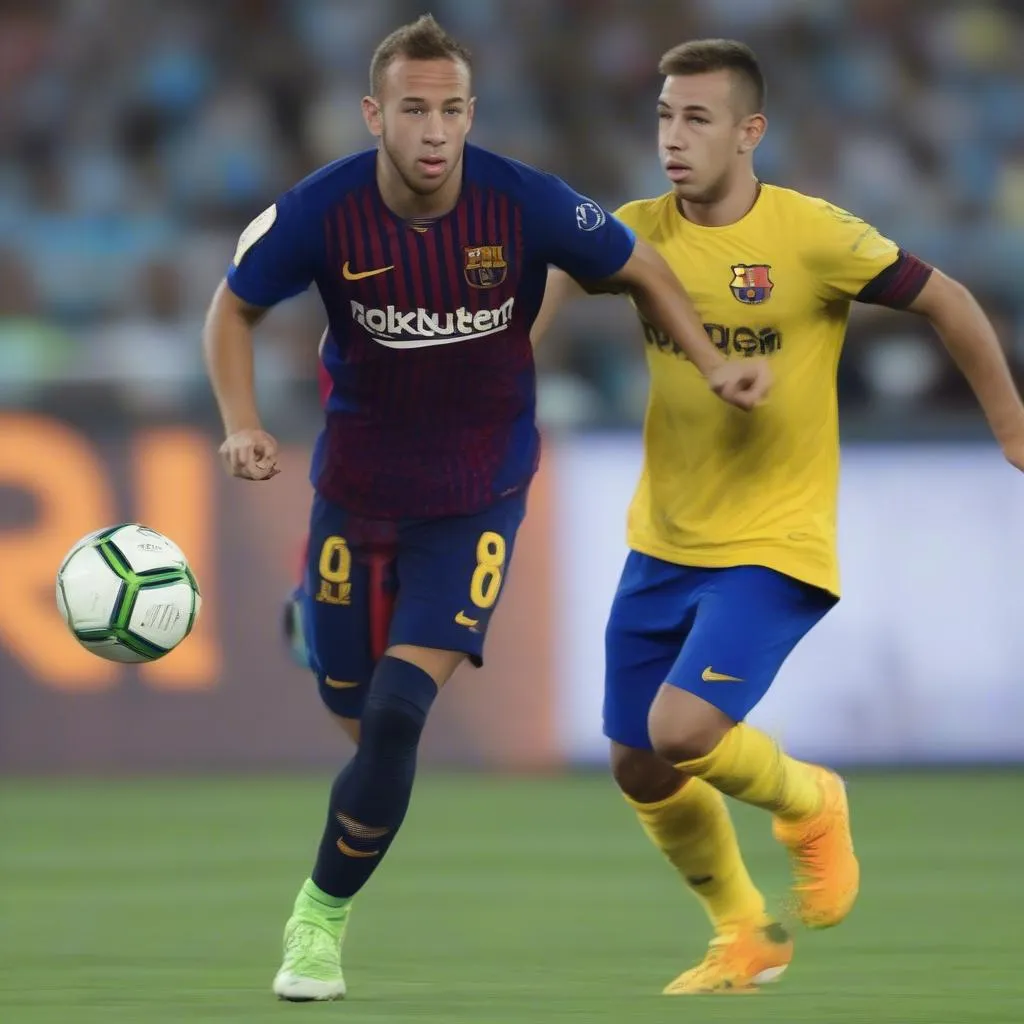 Arthur Melo, một tài năng trẻ đầy triển vọng của Gremio, đã được Barcelona chiêu mộ với mức phí chuyển nhượng 40 triệu Euro.