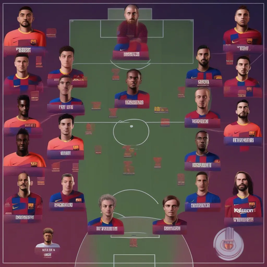 FIFA 20 Barcelona: Đội hình sao