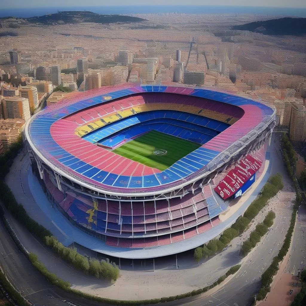 Sân vận động Camp Nou - Nơi giấc mơ bóng đá