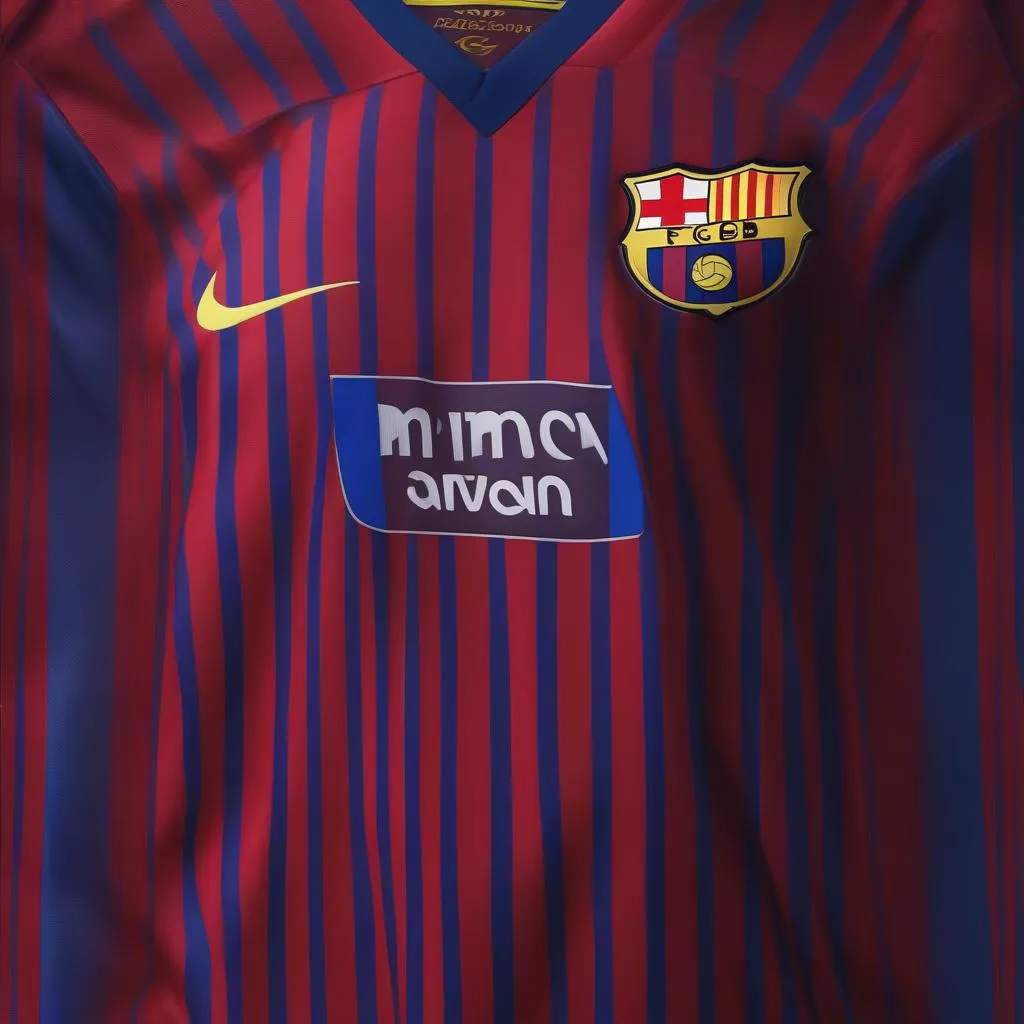 Bộ áo đấu sân nhà Barcelona 2018-2019