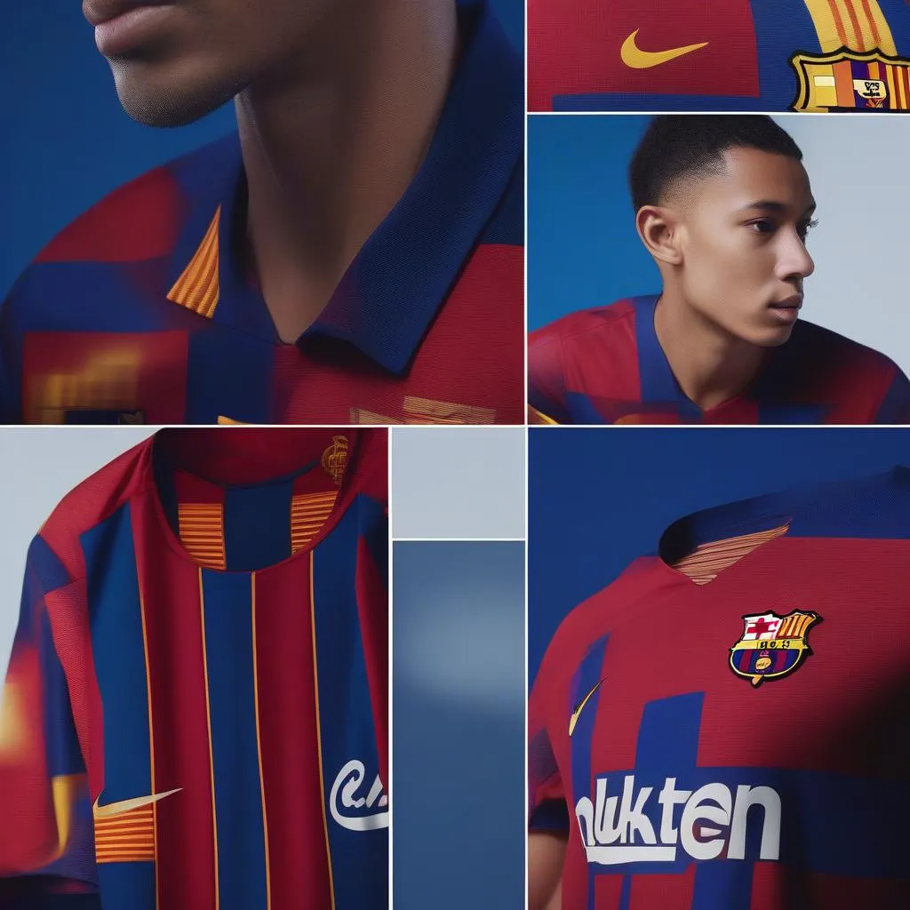 Chi tiết bộ áo đấu Barcelona 2019-20