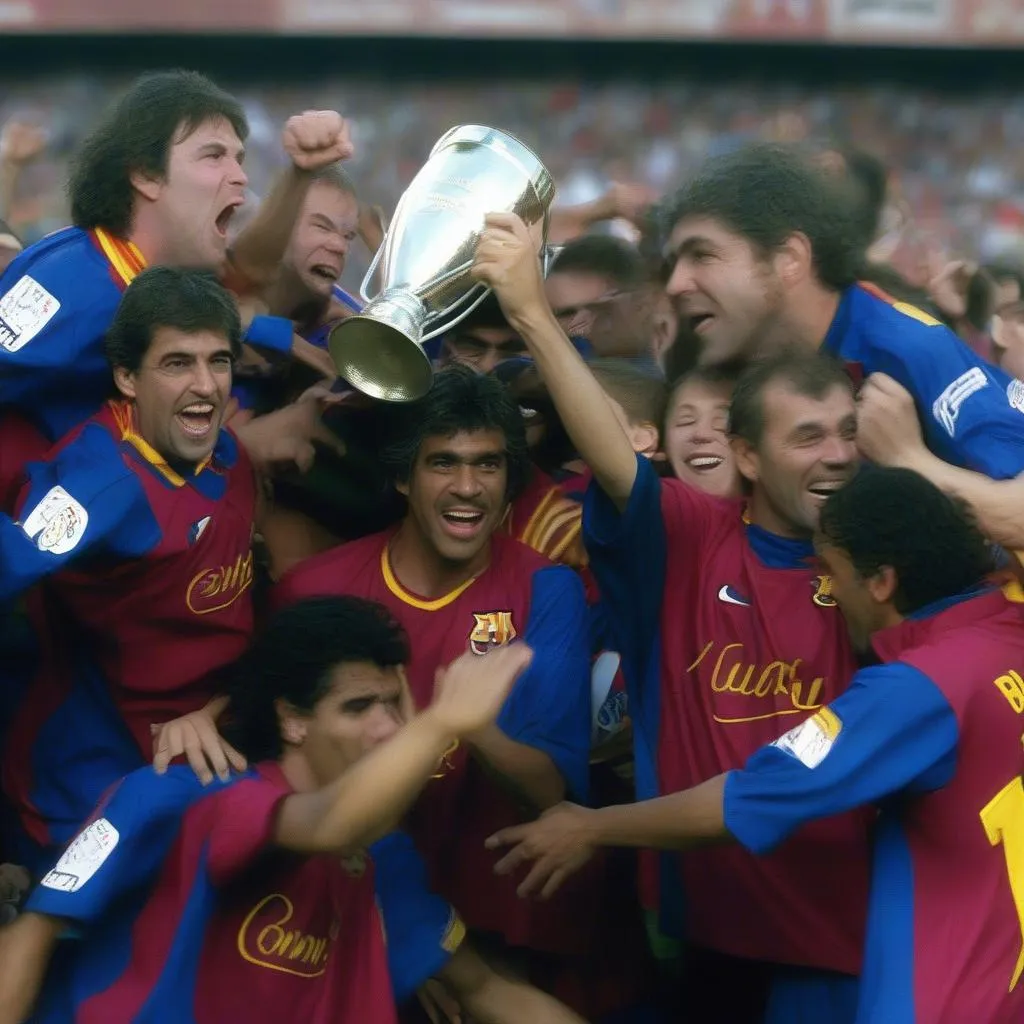 Barcelona giành chức vô địch La Liga 2005