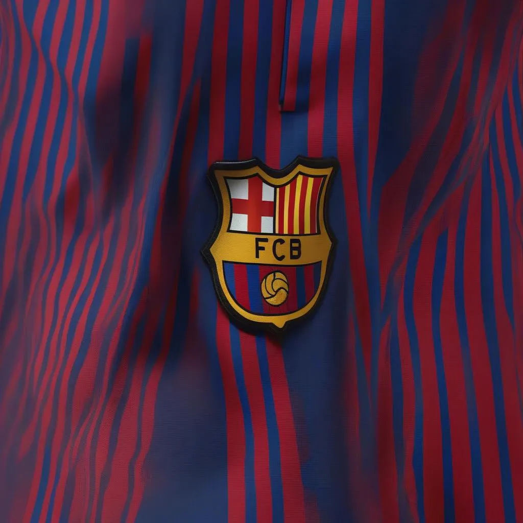 Áo đấu Barcelona mùa giải 2018-19 với màu áo "Blaugrana" truyền thống