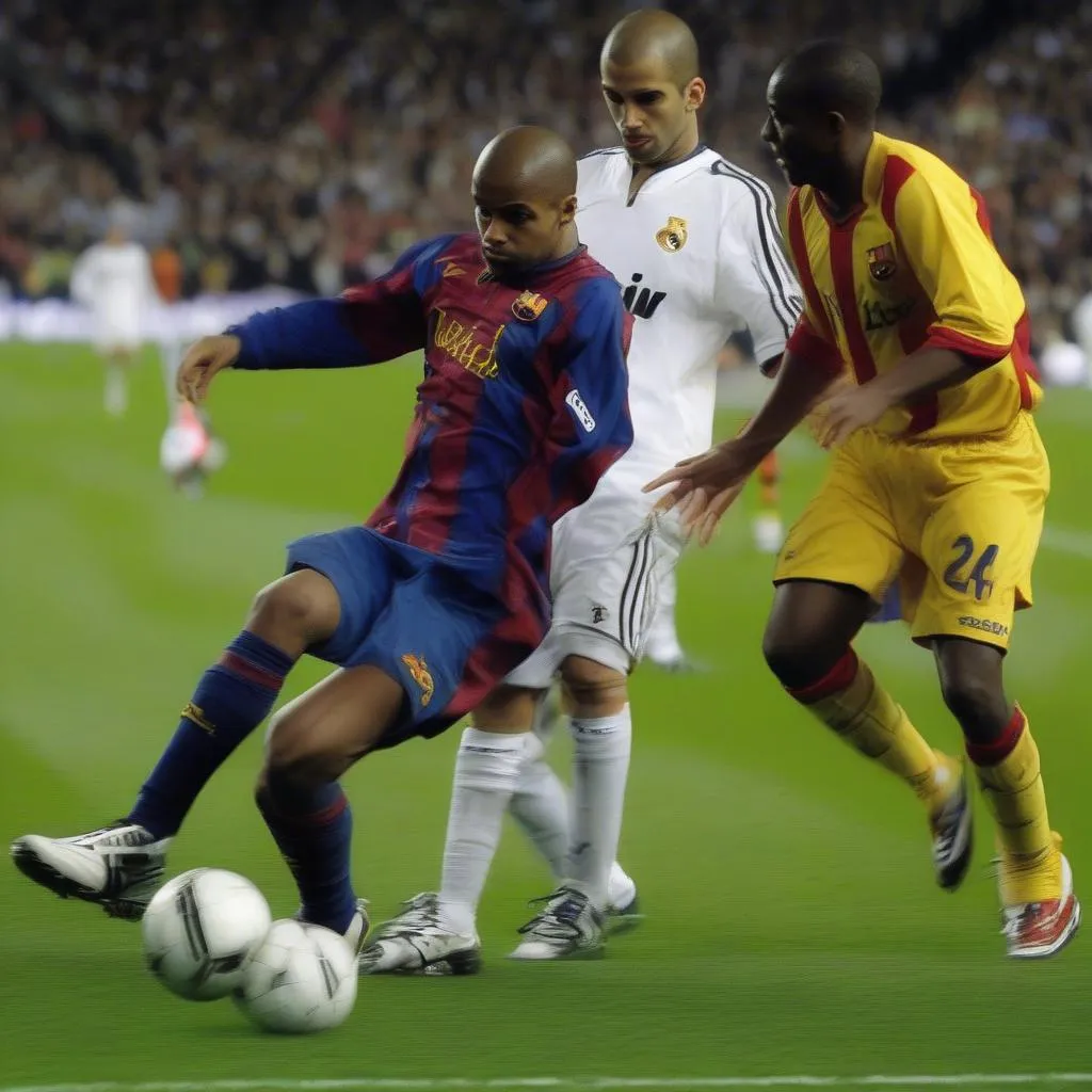 Barcelona vs Real Madrid: trận đấu đầu tiên tại Bernabéu năm 2008