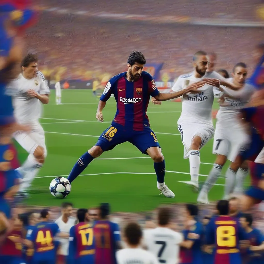 Bóng đá: Derby kinh điển Barcelona và Real Madrid