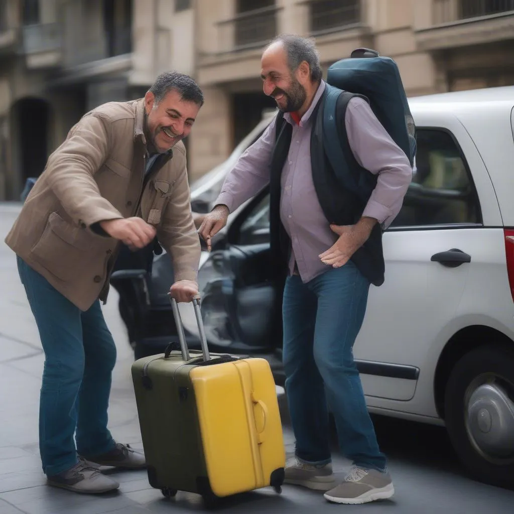 Barcelona Taxi Driver