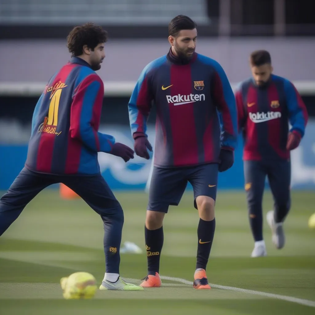 barcelona training