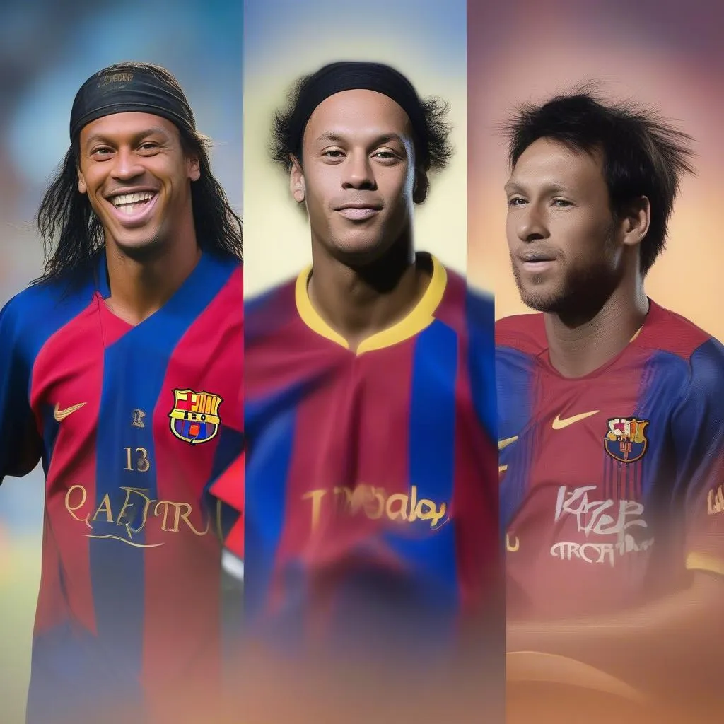 Ronaldinho, Neymar, Messi: Những siêu sao từng khoác áo Barcelona