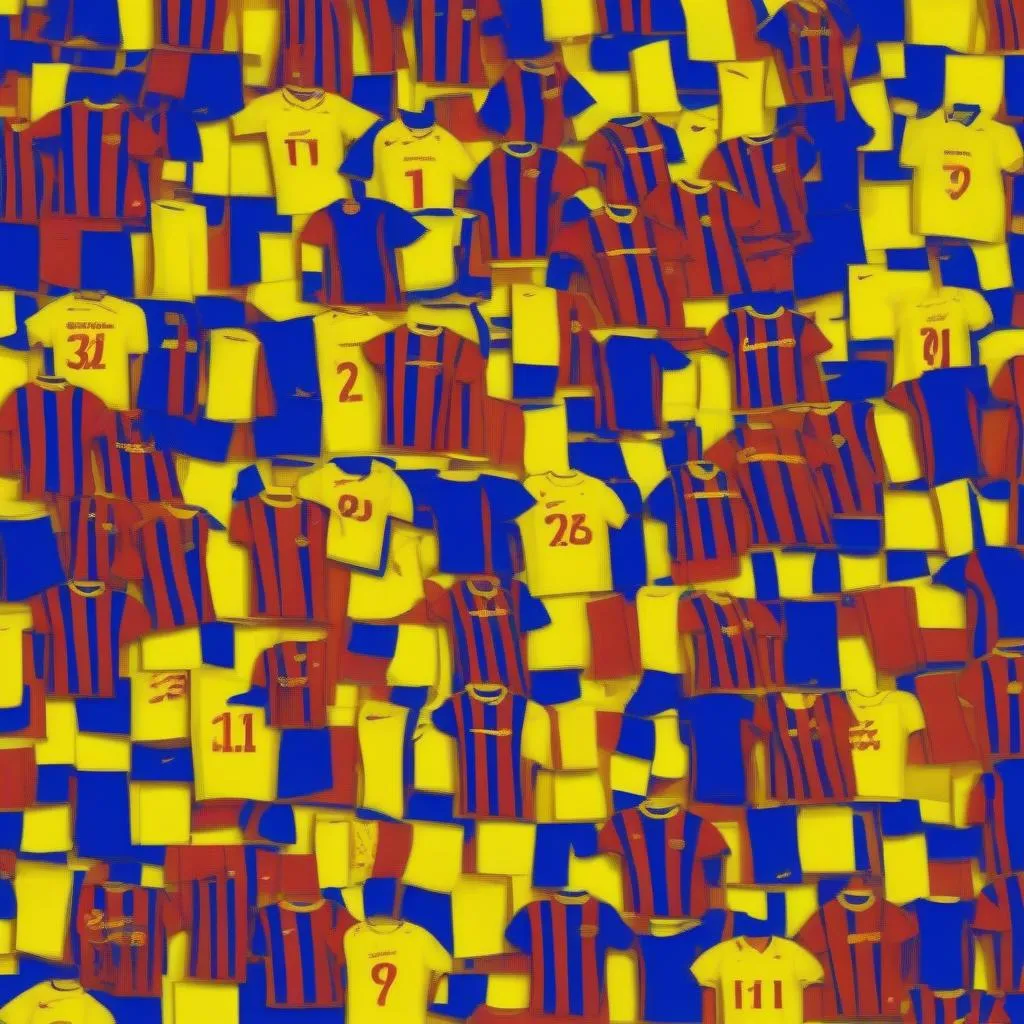 Áo đấu sân khách Barcelona mùa giải 2000-2001