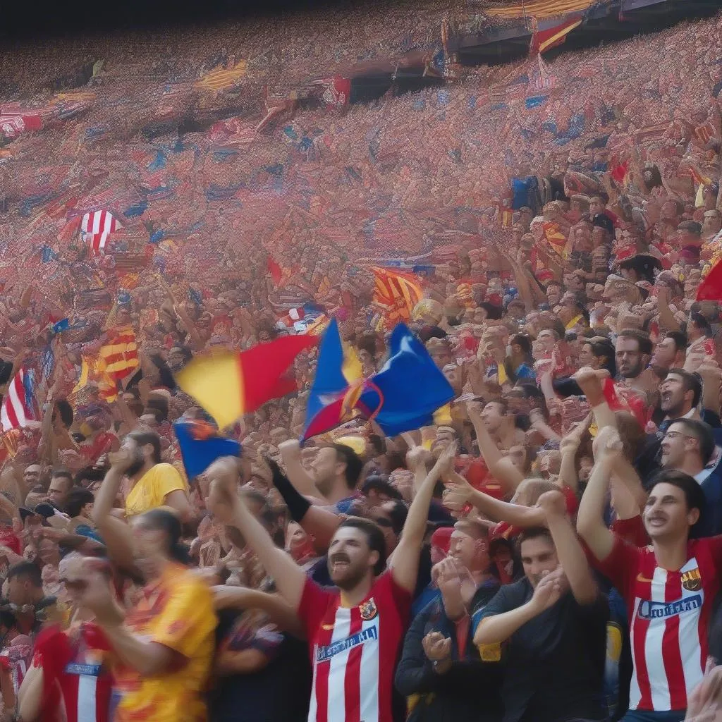 barcelona-and-atletico-madrid-fans