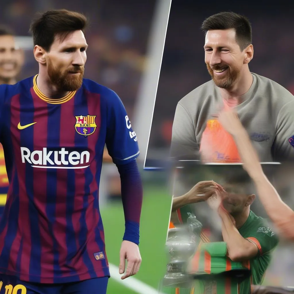 Messi và Lewandowski là hai trong số những cầu thủ nổi bật nhất của Barcelona.