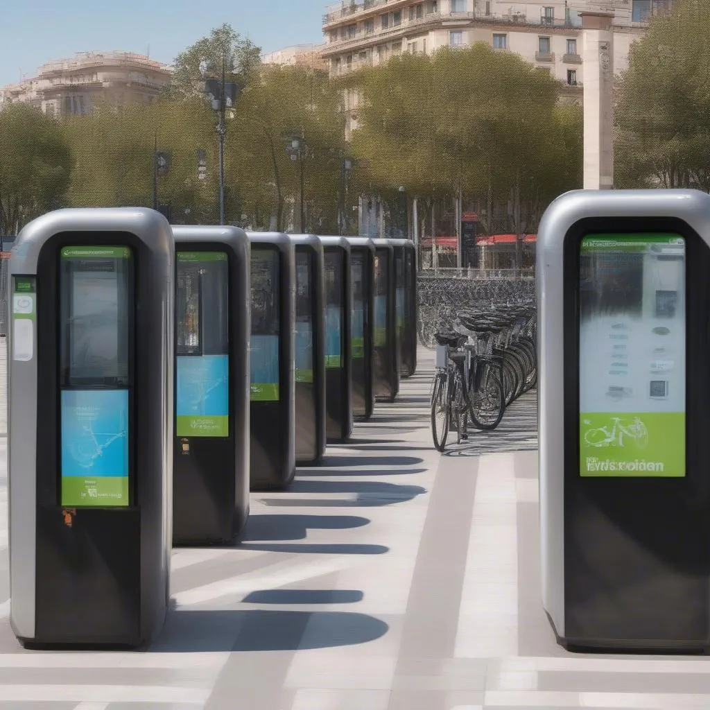 Hệ thống xe đạp công cộng Bici Metro Barcelona