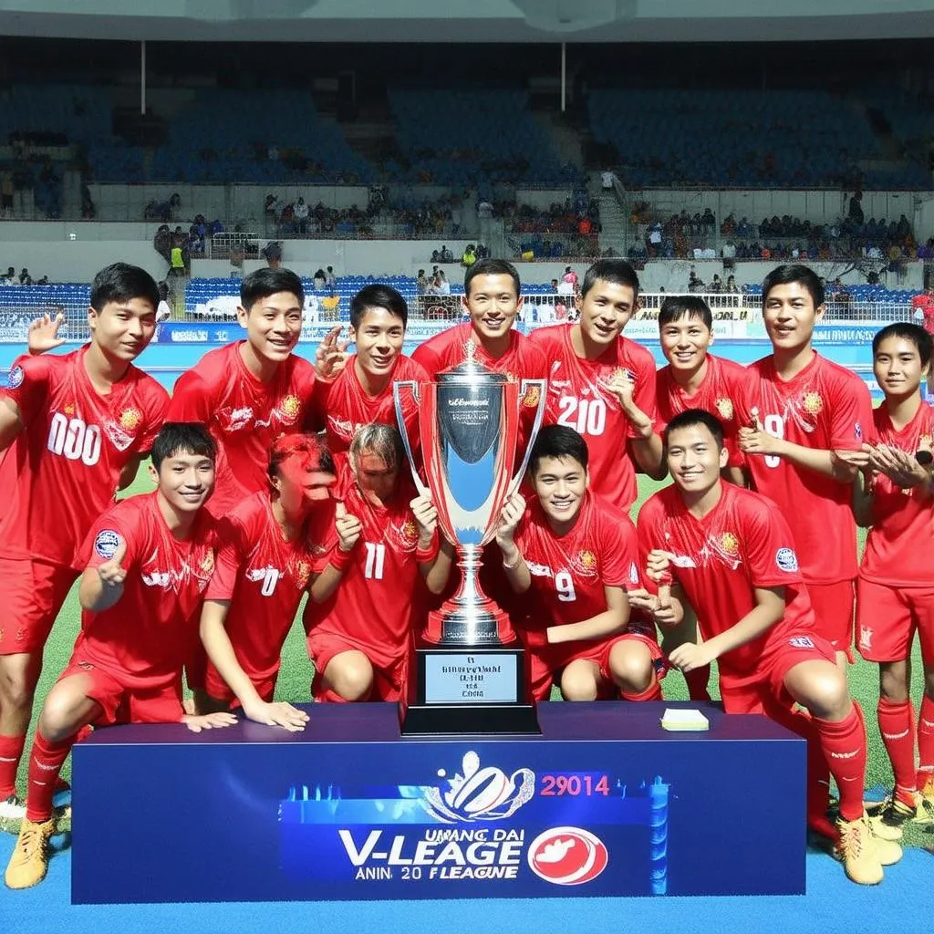 Bình Dương vô địch V-League 2014