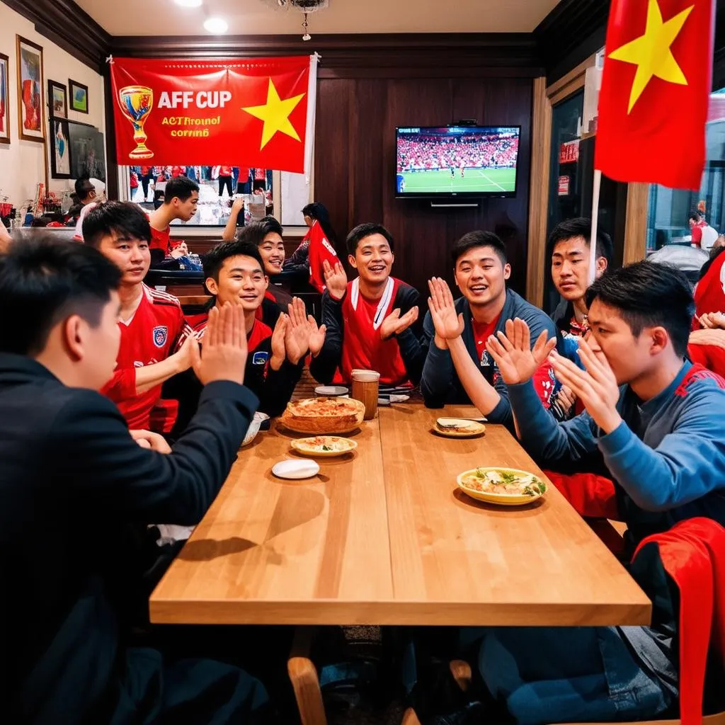 Bóng đá AFF Cup trực tiếp tại quán cà phê