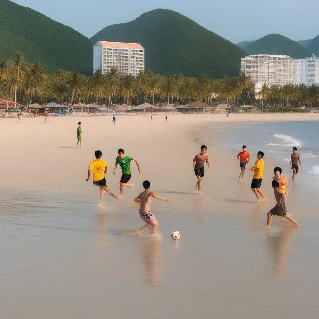 Bóng đá bãi biển Nha Trang