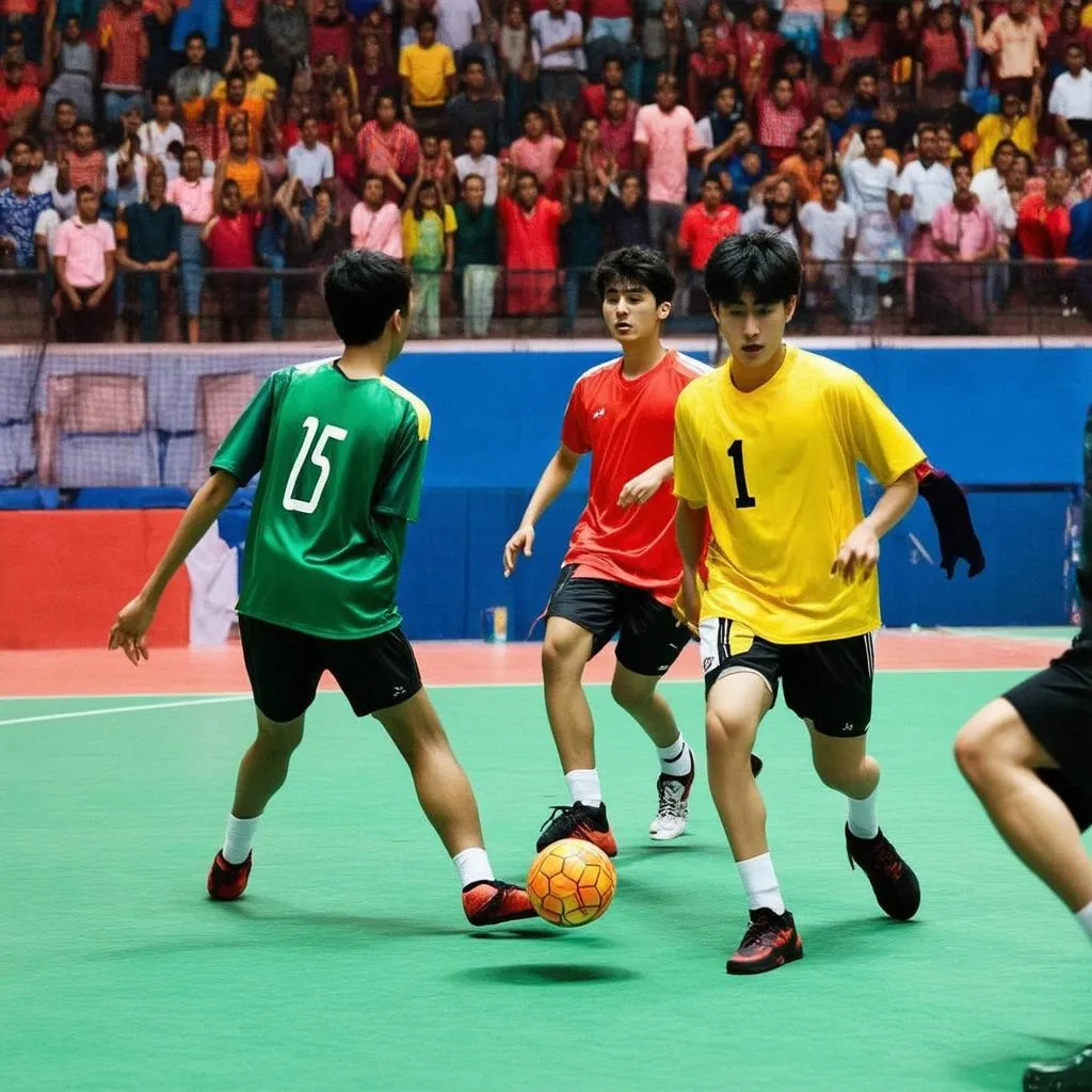 Hình ảnh bóng đá futsal Đông Nam Á 2017