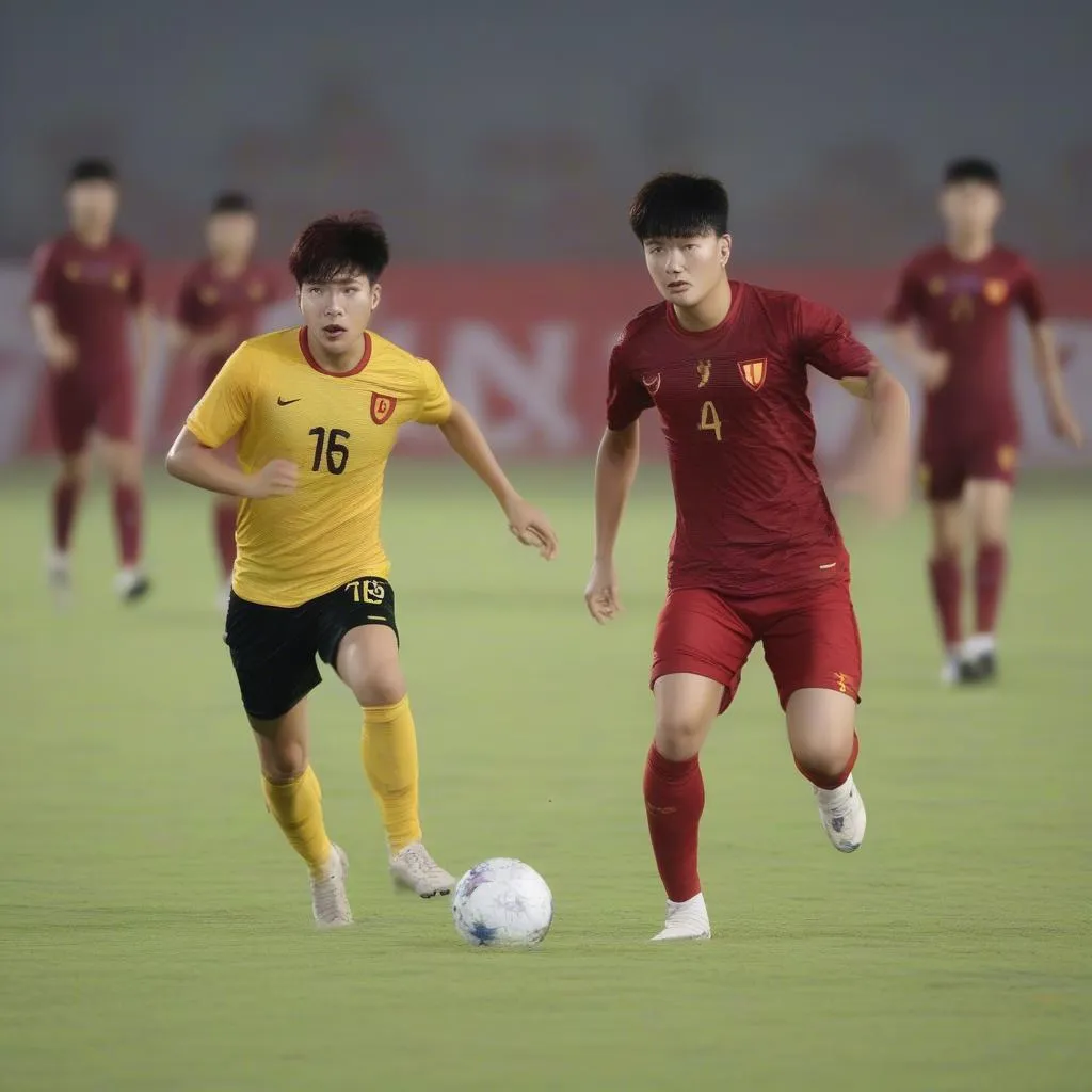 Trận giao hữu bóng đá U23 Việt Nam - U23 Hàn Quốc