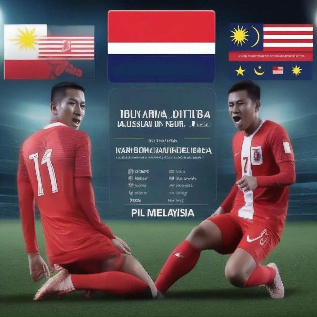 Lich thi dau giua Indonesia va Malaysia