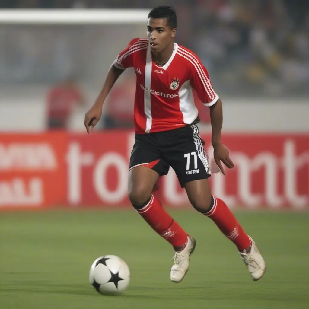 Cầu thủ Gerson Rodrigues thi đấu cho Benfica