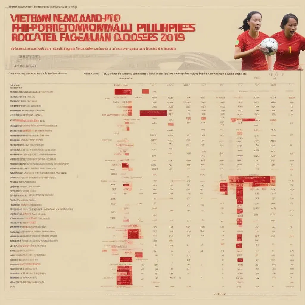 Lịch sử đối đầu giữa bóng đá nữ Việt Nam và Philippines