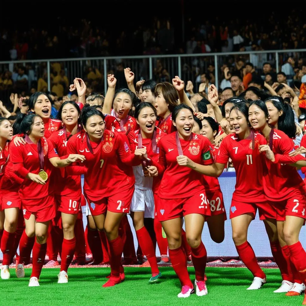 Bóng đá nữ Việt Nam săn vàng SEA Games