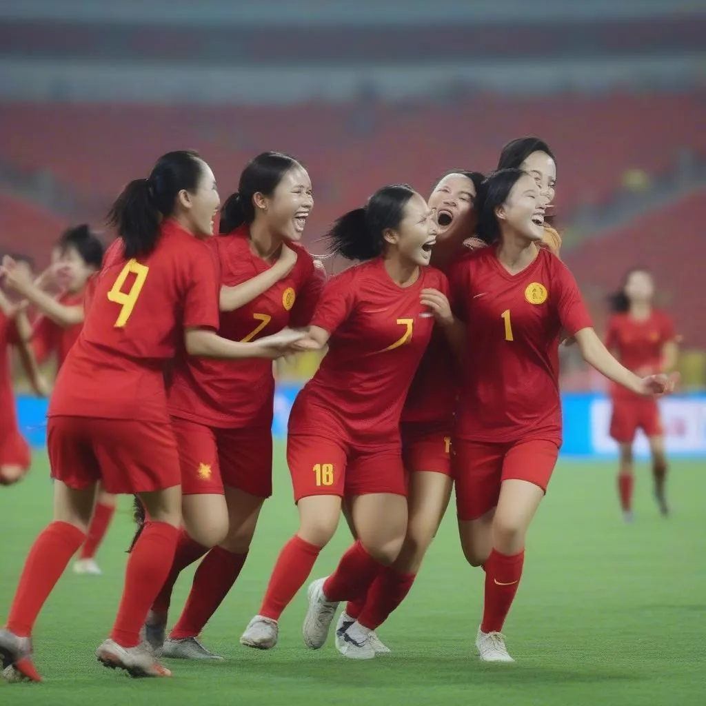 Bóng đá nữ Việt Nam vô địch SEA Games 31