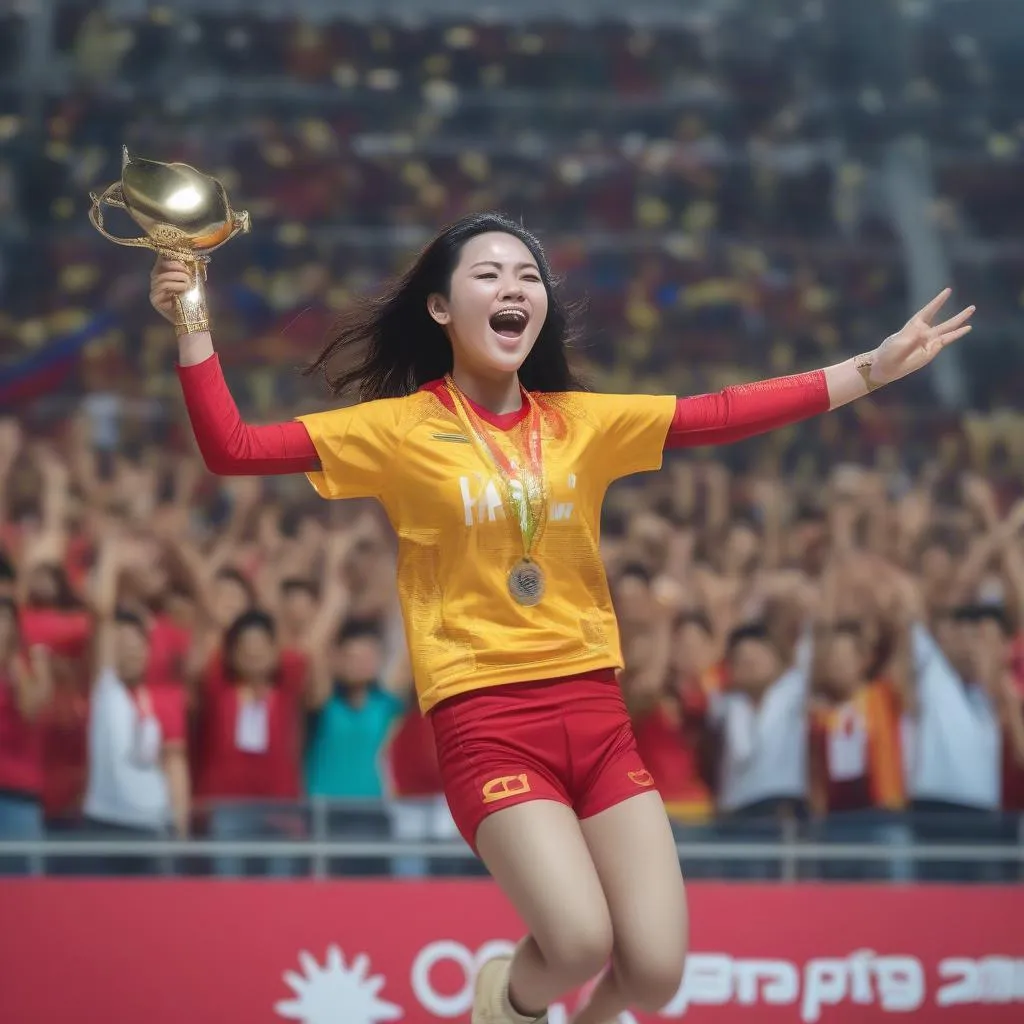 Bóng đá nữ Việt Nam vô địch SEA Games