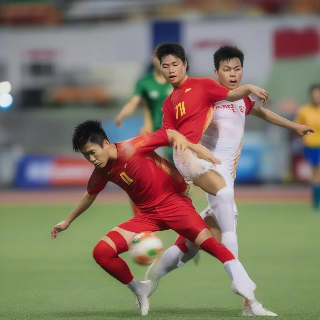 Cầu thủ Việt Nam thi đấu tại SEA Games 31