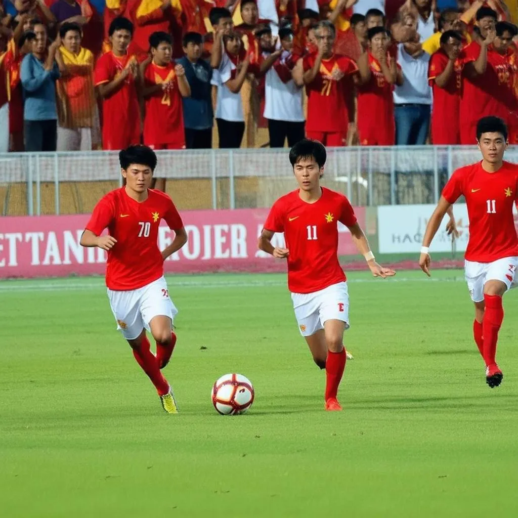 Đội tuyển U16 Việt Nam thi đấu